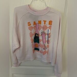 Grayson Threads sweat shirt in pink color. Size Lg. NWT